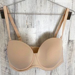 DELIMIRA Women's Underwire Contour Multiway Full Coverage Strapless Bra 36D